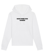 I HAD MY PATIENCE TESTED I M NEGATIVE Hanorac Unisex Drummer