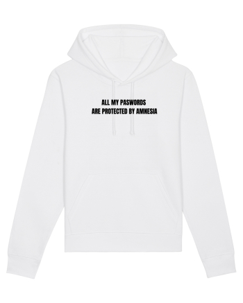 ALL MY PASWORDS ARE PROTECTED BY AMNESIA White