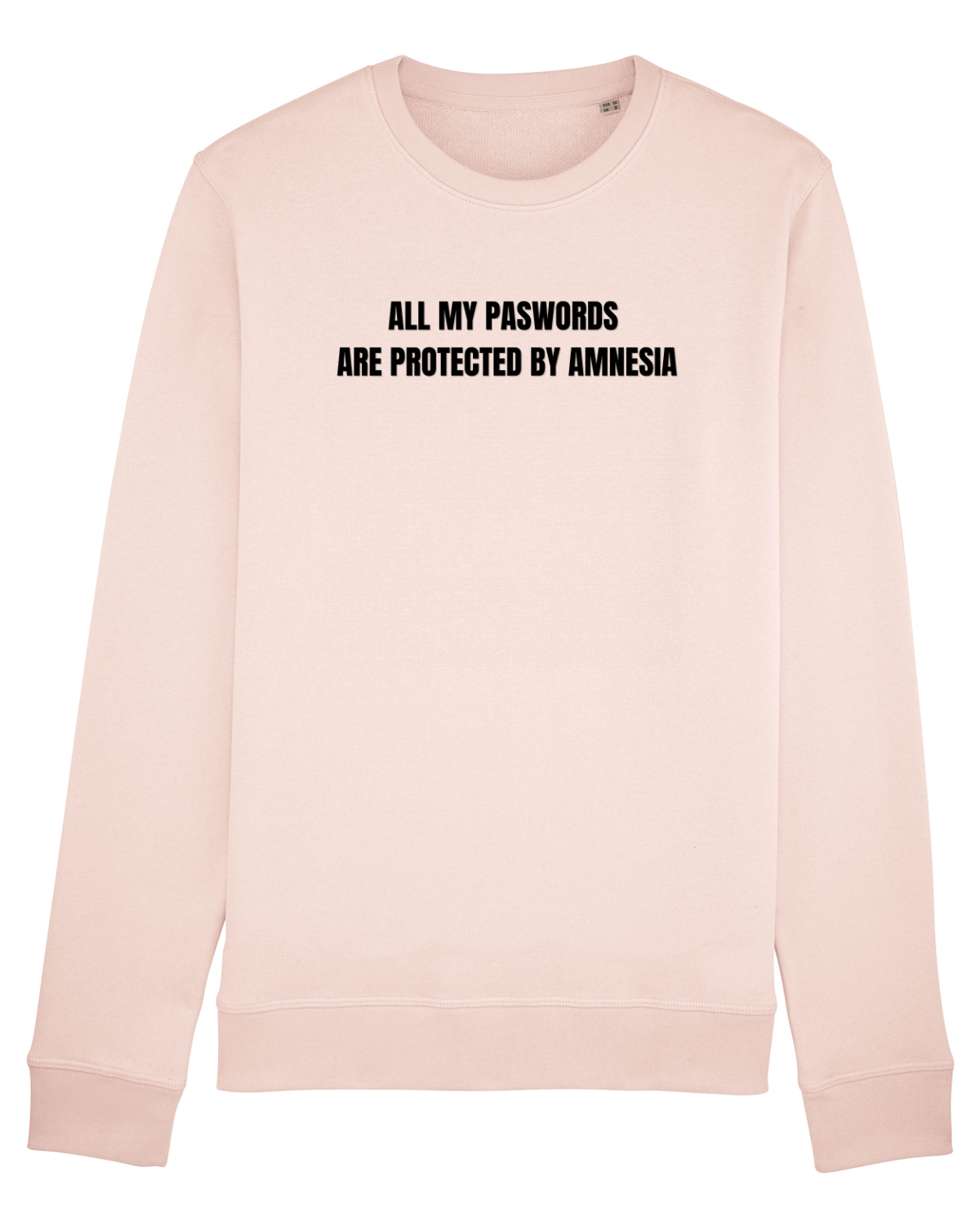 Bluză mânecă lungă Unisex Rise Candy Pink