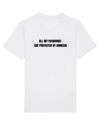 ALL MY PASWORDS ARE PROTECTED BY AMNESIA White