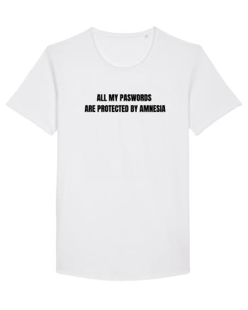 ALL MY PASWORDS ARE PROTECTED BY AMNESIA White