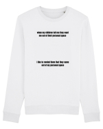 WHEN MY CHILDREN TELL ME THEY WANT ME OUT OF THEIR PERSONAL SPACE... Bluză mânecă lungă Unisex Rise
