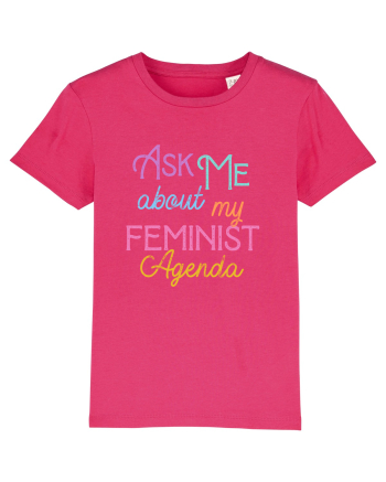 Ask me about my feminist agenda Raspberry