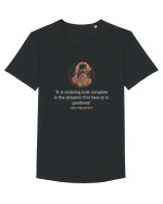 LEV TOLSTOY Tricou mânecă scurtă guler larg Bărbat Skater