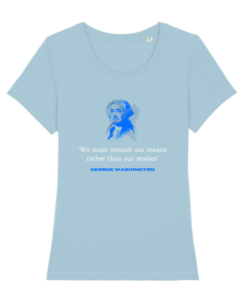GEORGE WASHINGTON Sky Blue