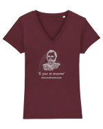 GALILEO GALILEI Tricou mânecă scurtă guler V Damă Evoker
