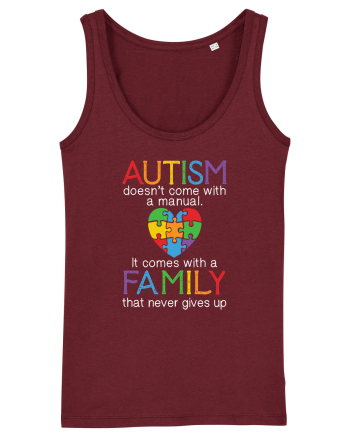 AUTISM Burgundy