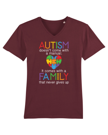 AUTISM Burgundy