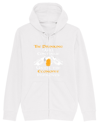 The drinking will continue White