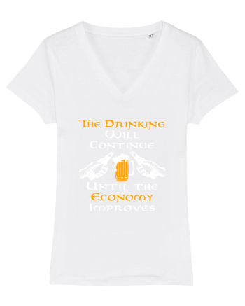 The drinking will continue White