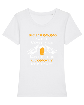 The drinking will continue White
