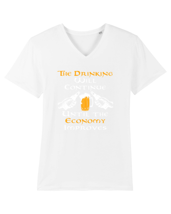 The drinking will continue White