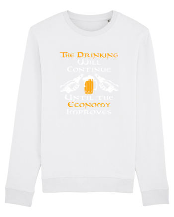 The drinking will continue White
