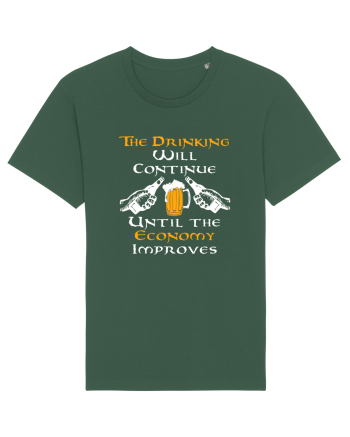 The drinking will continue Bottle Green