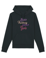 Busy thinking about Girls Hanorac Unisex Drummer