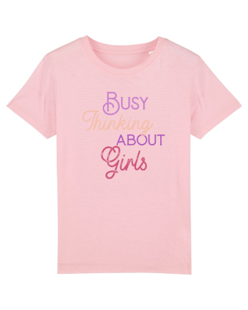 Busy thinking about Girls Cotton Pink