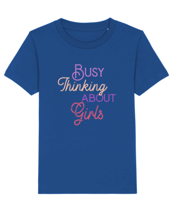 Busy thinking about Girls Majorelle Blue