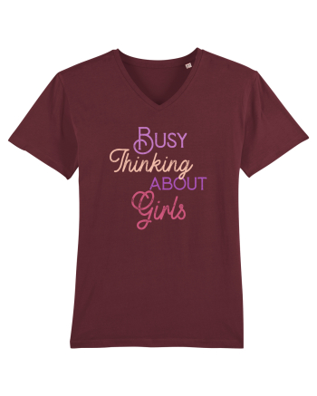 Busy thinking about Girls Burgundy