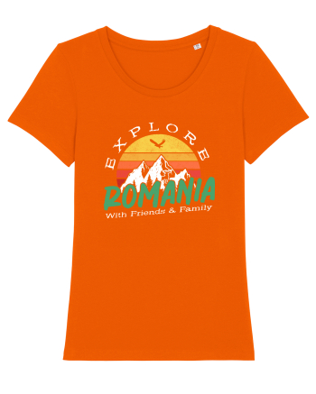 Explore Romania Bright Orange