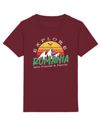 Explore Romania Burgundy