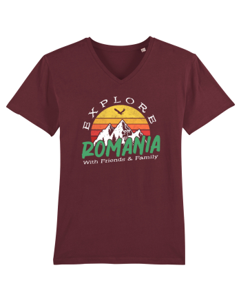 Explore Romania Burgundy