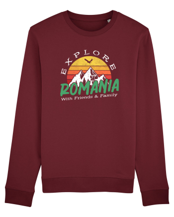 Explore Romania Burgundy