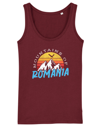 Mountains of Romania Burgundy