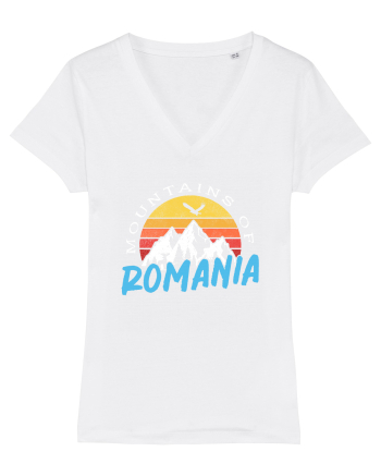Mountains of Romania White