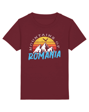 Mountains of Romania Burgundy