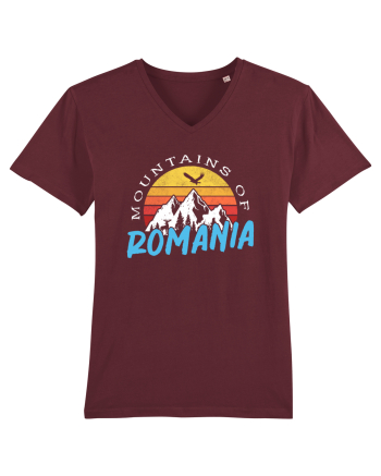 Mountains of Romania Burgundy