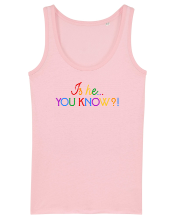 Is he... you know?! Cotton Pink