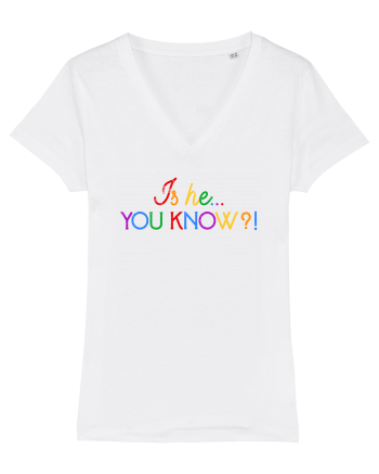 Is he... you know?! White