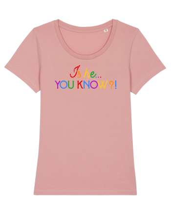 Is he... you know?! Canyon Pink