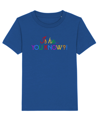 Is he... you know?! Majorelle Blue