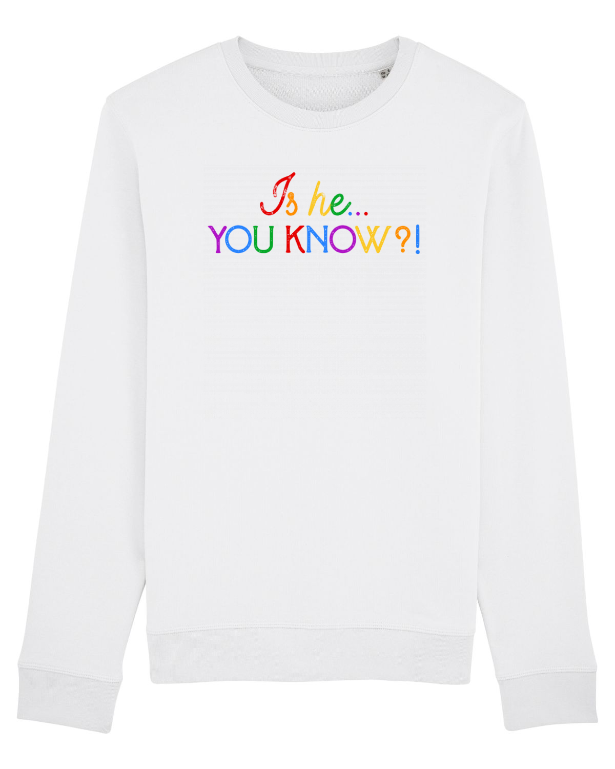 Bluză mânecă lungă Unisex Rise White