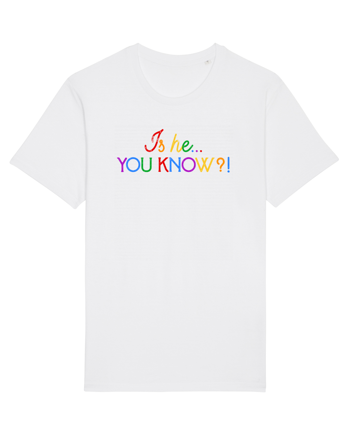 Tricou mânecă scurtă Unisex Rocker White