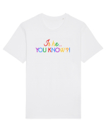Is he... you know?! Tricou mânecă scurtă Unisex Rocker