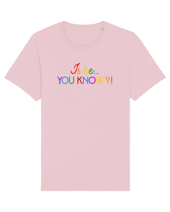 Is he... you know?! Cotton Pink