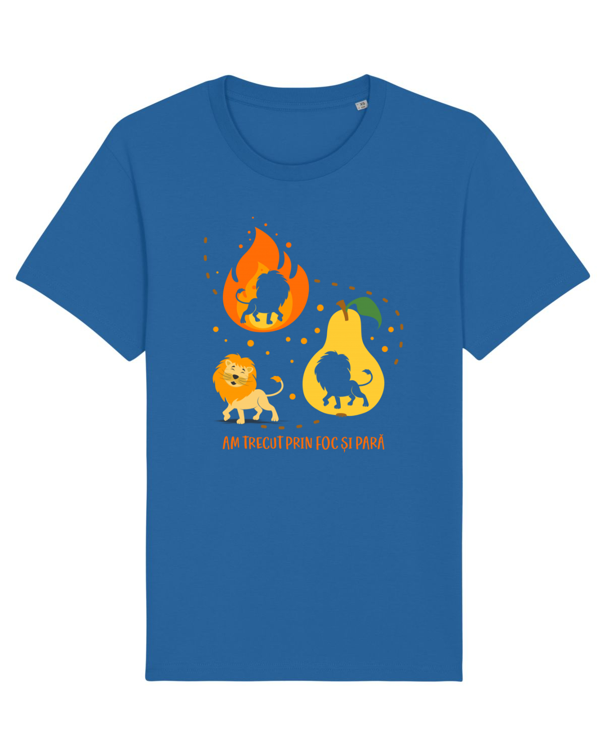 Tricou mânecă scurtă Unisex Rocker Royal Blue