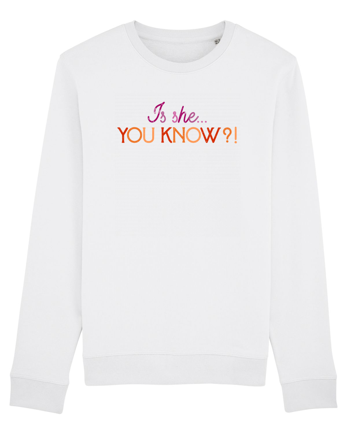 Bluză mânecă lungă Unisex Rise White