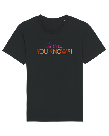 Is she... you know?! Black