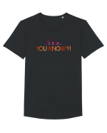 Is she... you know?! Tricou mânecă scurtă guler larg Bărbat Skater
