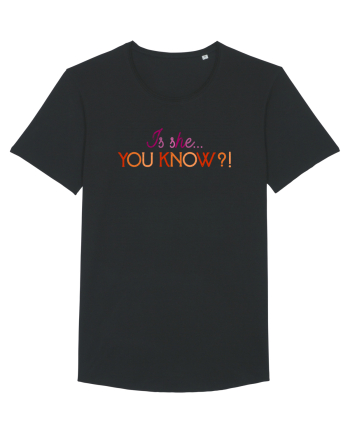 Is she... you know?! Black