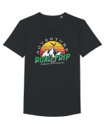 Road Trip Tricou mânecă scurtă guler larg Bărbat Skater