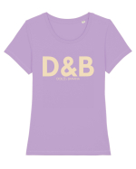 DOLCE & BANANA Tricou mânecă scurtă guler larg fitted Damă Expresser