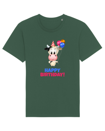 Happy Birthday Bottle Green