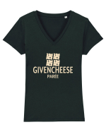 GIVENCHEESE PARÉE Tricou mânecă scurtă guler V Damă Evoker