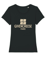 GIVENCHEESE PARÉE Tricou mânecă scurtă guler larg fitted Damă Expresser