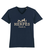 HERPES PARIS Tricou mânecă scurtă guler V Bărbat Presenter