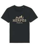 HERPES PARIS Tricou mânecă scurtă Unisex Rocker